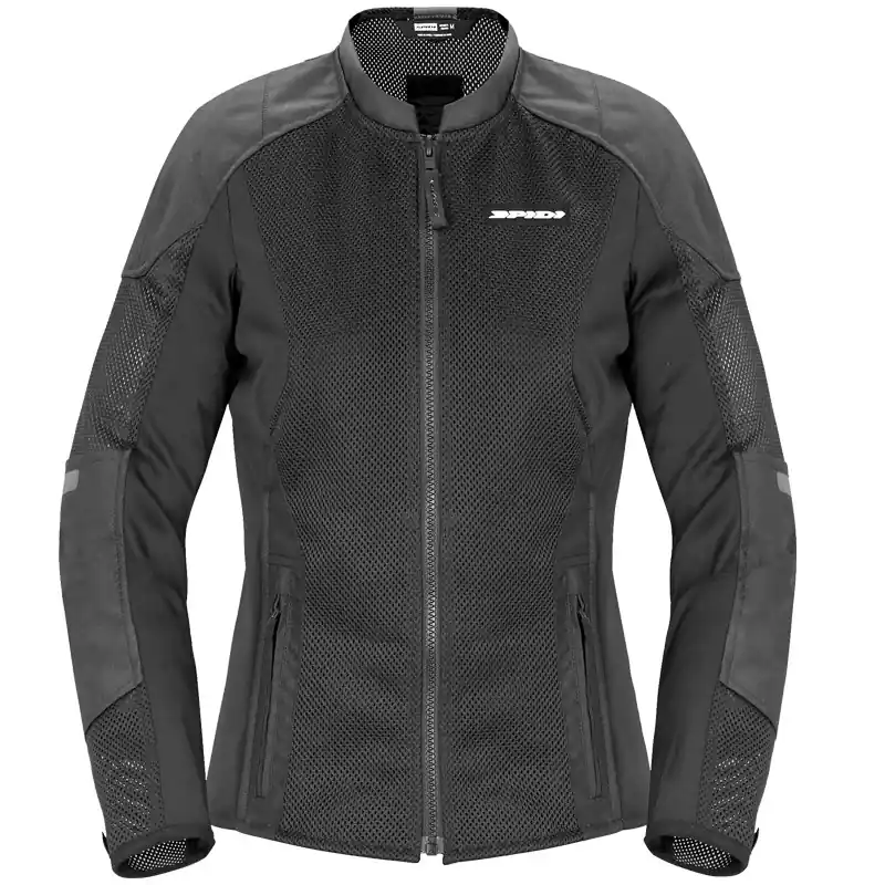 Giacca moto da donna Spidi Super Net Lady nera-XS Promozione