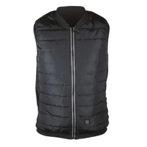 Gilet imbottito Harisson con riscaldamento nero-XXS/XS Nuova Collezione