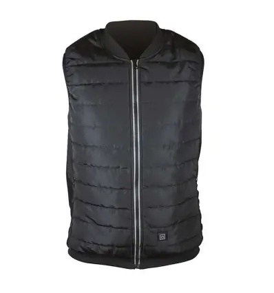 Gilet imbottito Harisson con riscaldamento nero-XXS/XS Nuova Collezione