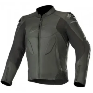 Prezzo Basso Giacca da moto in pelle Alpinestars Caliber nera-48
