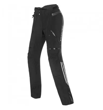 Prezzo Conveniente Pantaloni donna tecnici da moto Clover Laminator 2 WP Lady neri-38