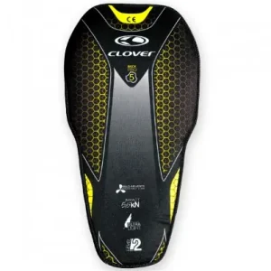 Protezione schiena Clover Back Pro-5 nera e gialla-XS Acquista Ora