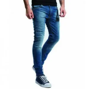 Pantalone jeans da moto Motto Milano blu denim-XS Occasione