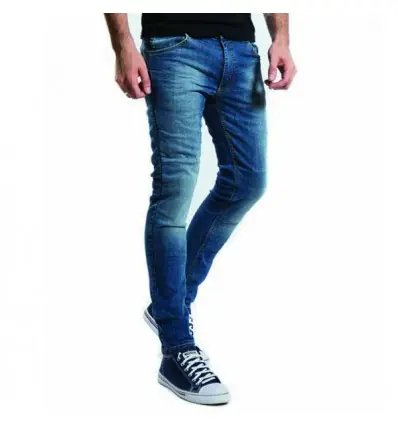 Pantalone jeans da moto Motto Milano blu denim-XS Occasione