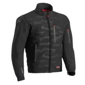 Giacca da moto Ixon Soho nera mimetica-S Spedizione Espresso
