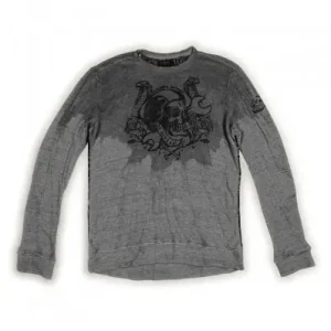 Maglia Rude Riders da uomo Iron Mouline con stampa-M Offerta Del Giorno