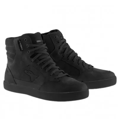 Scarpe da moto Alpinestars J-6 Waterproof in pelle nera-41 Compra Oggi Stesso