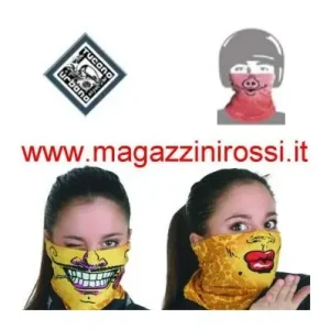Compra Adesso Collare a tubo Tucano Urbano Face Tu Face grafica leopardo-