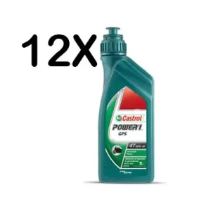 Prezzo Ridotto Olio 4T Castrol moto Power 1 GPS 15W50 cartone 12x1-
