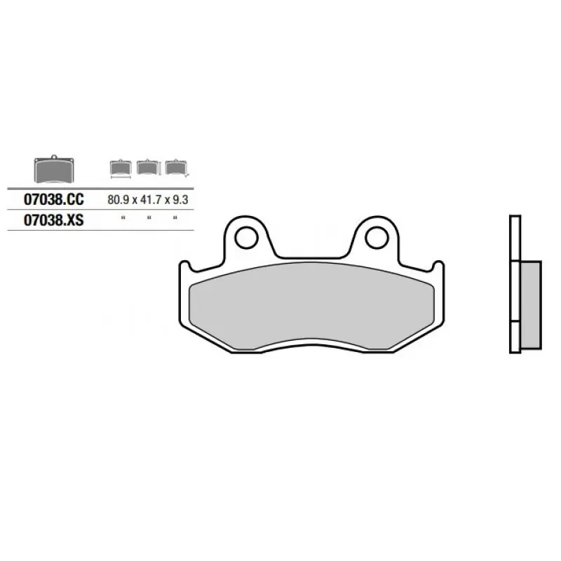 Pastiglia freno Scooter XS | Sinterizzata Compra Adesso