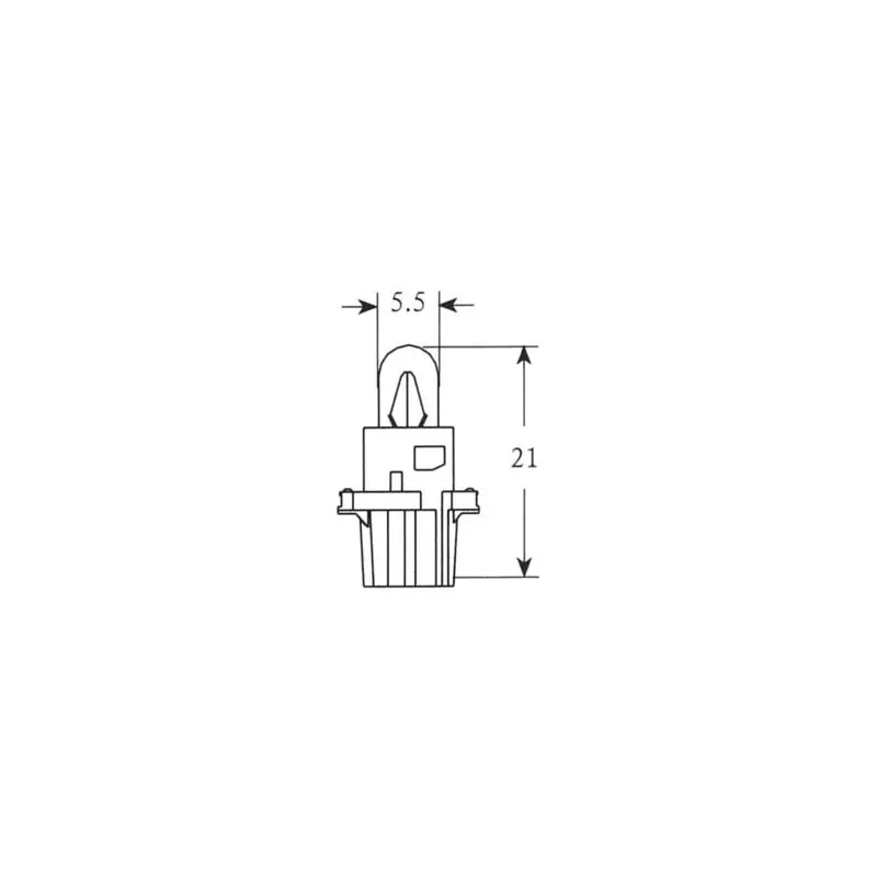 Lampada 12v-1,2w dashboard (c10) Scelto Dai Clienti