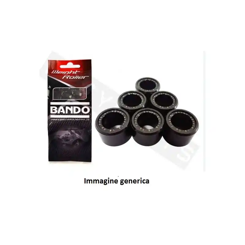 Kit 6 rulli 19x17 12g piaggio Esclusivo