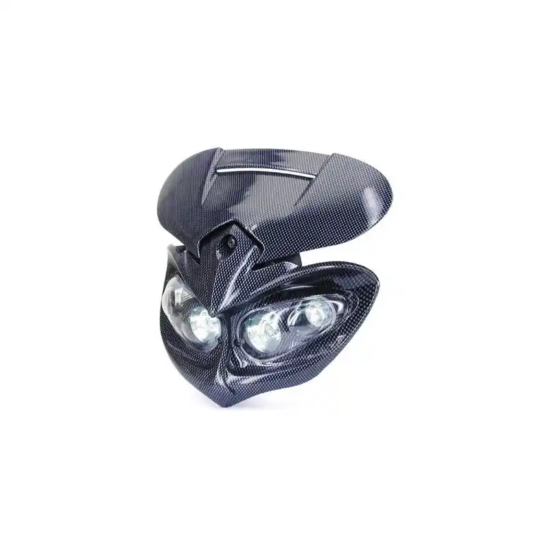 Promozione Esclusiva Maschera faro enduro carbon manga
