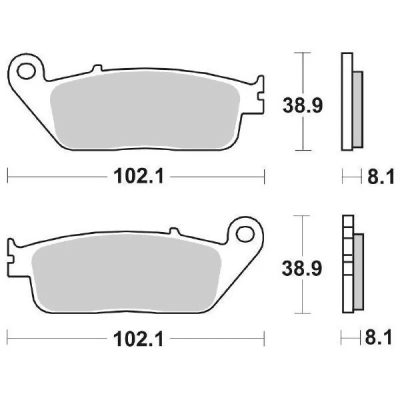 Pastiglia Freno Scooter HF | Organica Ceramica Sconto
