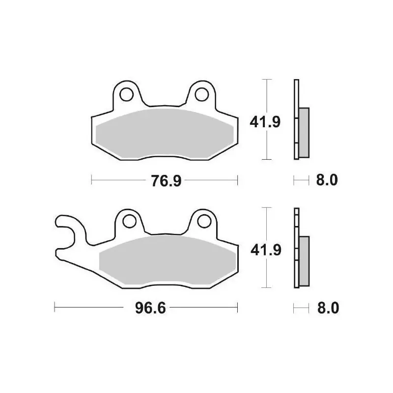 Pagamento Sicuro Pastiglia Freno Road HF | Ceramic Standard