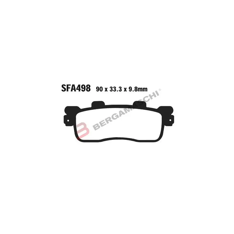 Pastiglie sfa kymco downtown 125/200/300 09-, kawa Nuova Collezione