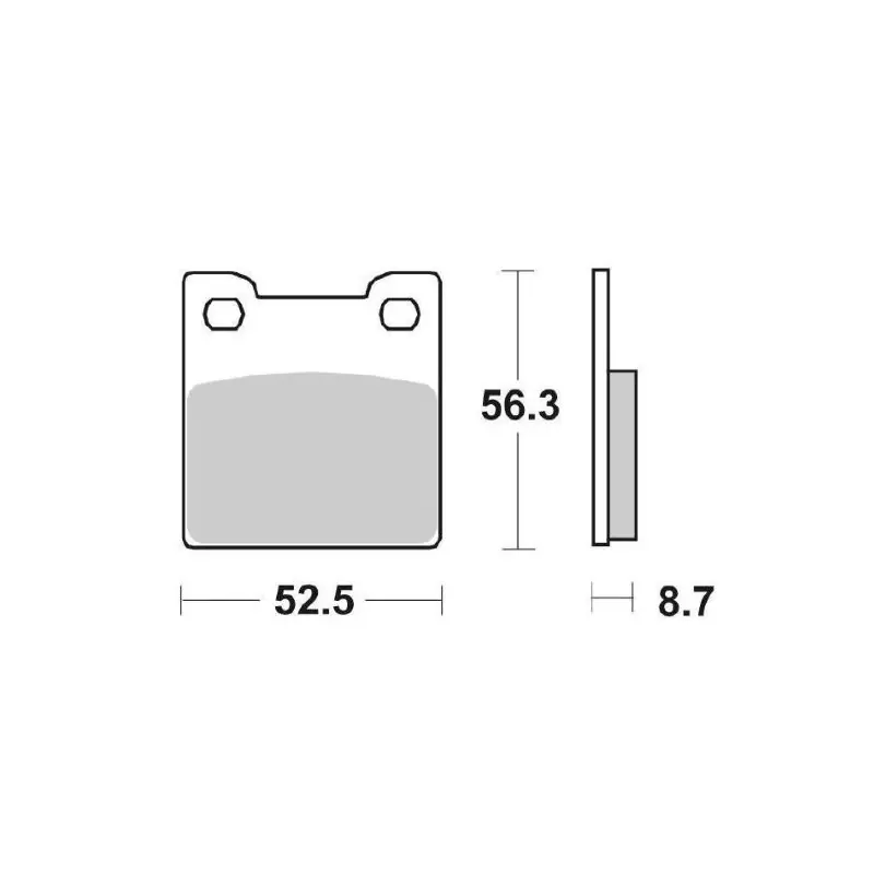 Set pastiglie freno sbs 701hs Must-Have