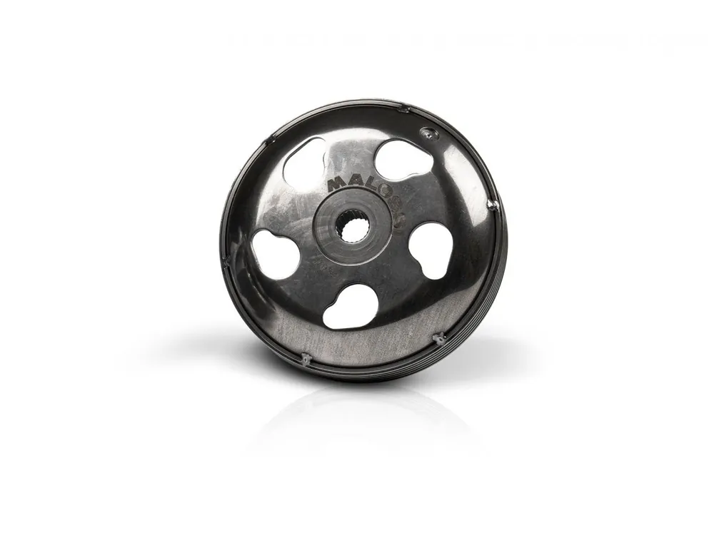 CAMPANA FRIZIONE ALETTATA MAXI WING CLUTCH BELL INTERNO 134MM PESO 993 GRAMMI MALOSSI GILERA TYPHOON 125 2T- Vendita Finale