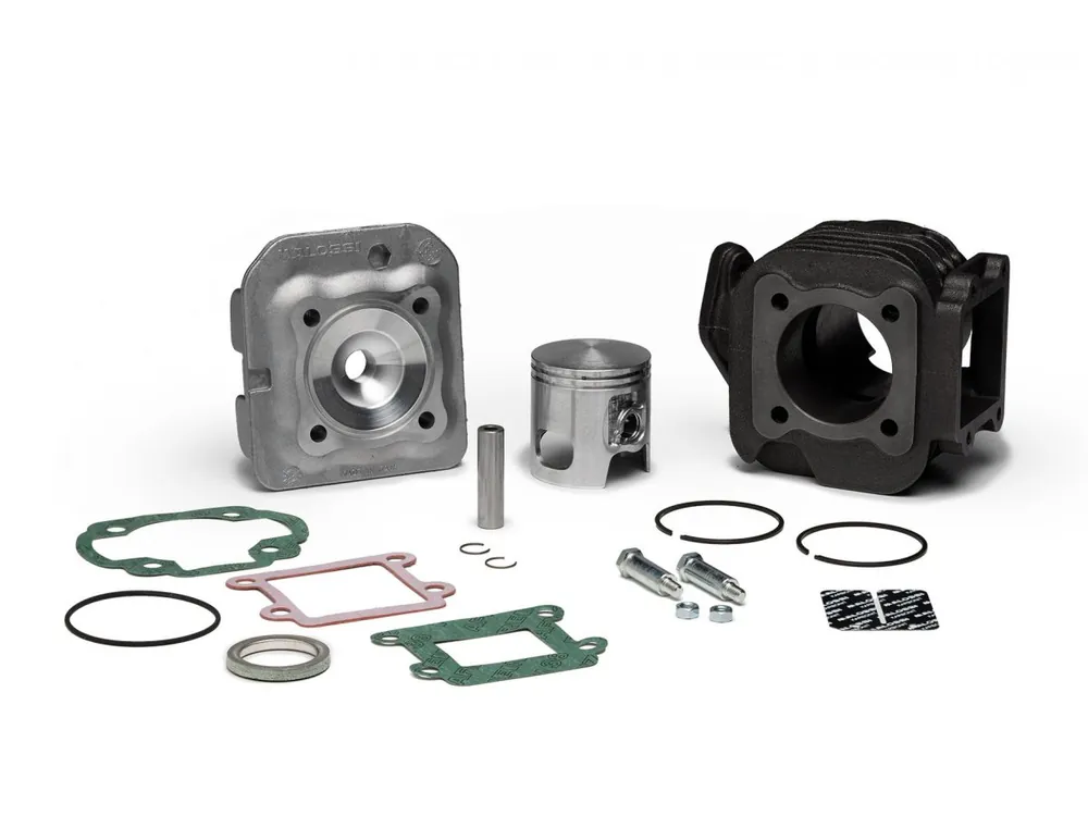 Consegna Rapida GRUPPO TERMICO 47 IN GHISA CON SPINOTTO 10 MALOSSI MBK BOOSTER SPIRIT 50 2T EURO 0-1-