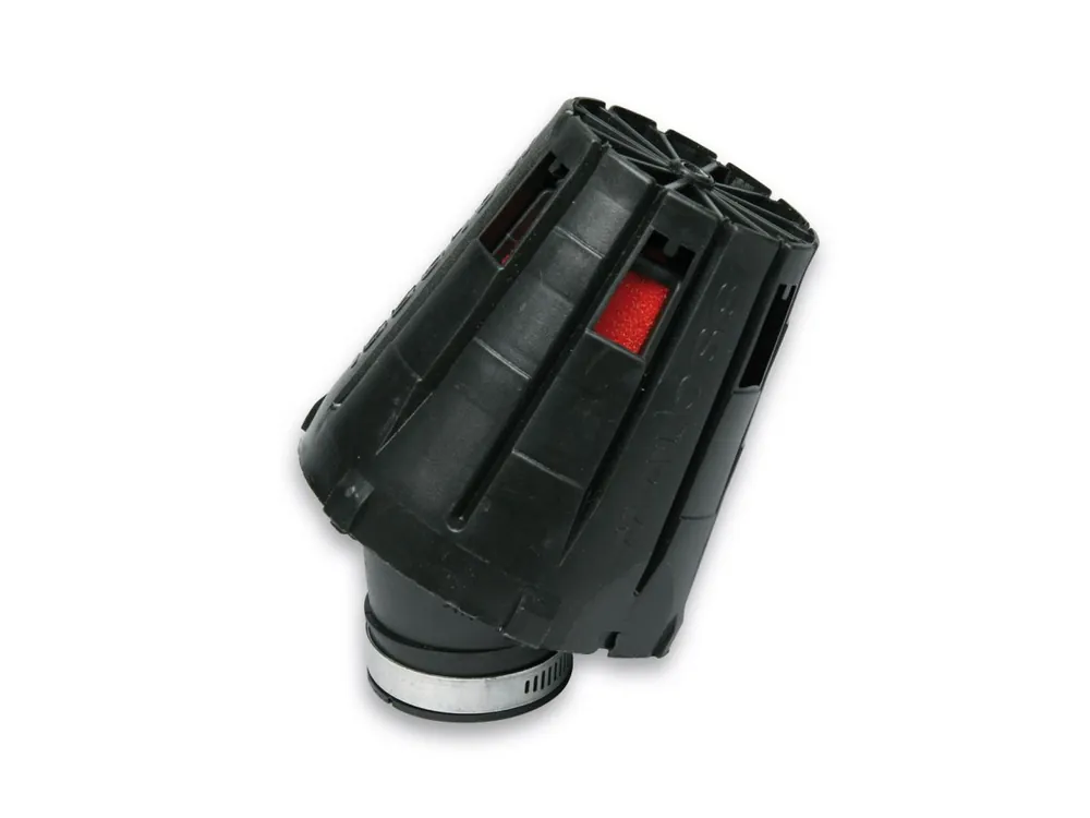 FILTRO ARIA RED FILTER E5 CON 38 PER CARBURATORI PHBL 20-25 CON CUFFIA NERA MALOSSI MBK BOOSTER 50 2T EURO 0-1- Compra Adesso