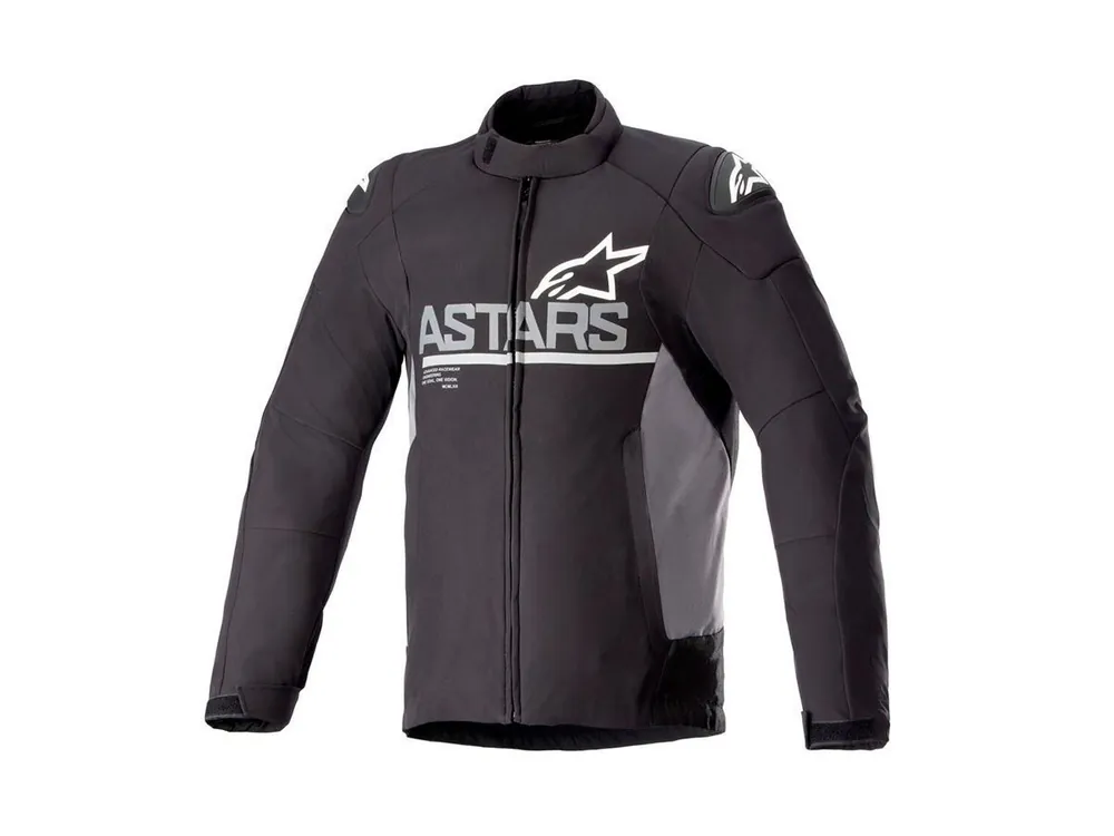 GIACCA SMX WATERPROOF ALPINESTARS NERO / GRIGIO-S - Pronta consegna Professionale