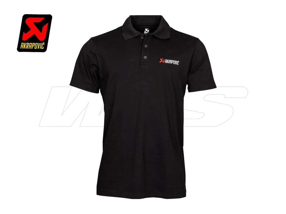 Miglior Prezzo POLO UOMO NERA UFFICIALE AKRAPOVIC-S - Pronta consegna