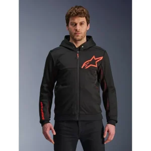 FELPA CON CAPPUCCIO CHROME AIR SPORT ALPINESTARS-S Soddisfatti O Rimborsati