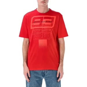 2533002 T-SHIRT UFFICIALE MARC MARQUEZ 93 ROSSO-S    - Ordinabile Prezzo Conveniente