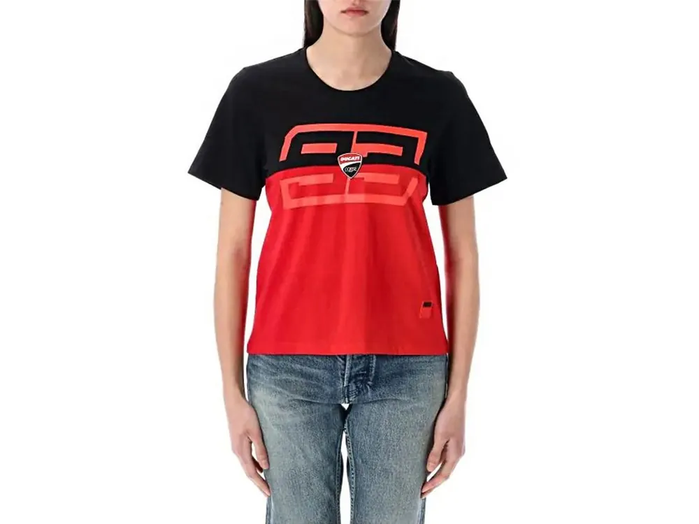 2539304 T-SHIRT DONNA UFFICIALE DUCATI DUAL MARC MARQUEZ 93-XS - Esaurito Saldi