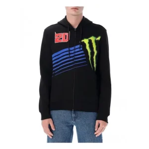 2323701 FELPA UFFICIALE MONSTER ENERGY FABIO QUARTARARO 20-XS - Ordinabile Promozione