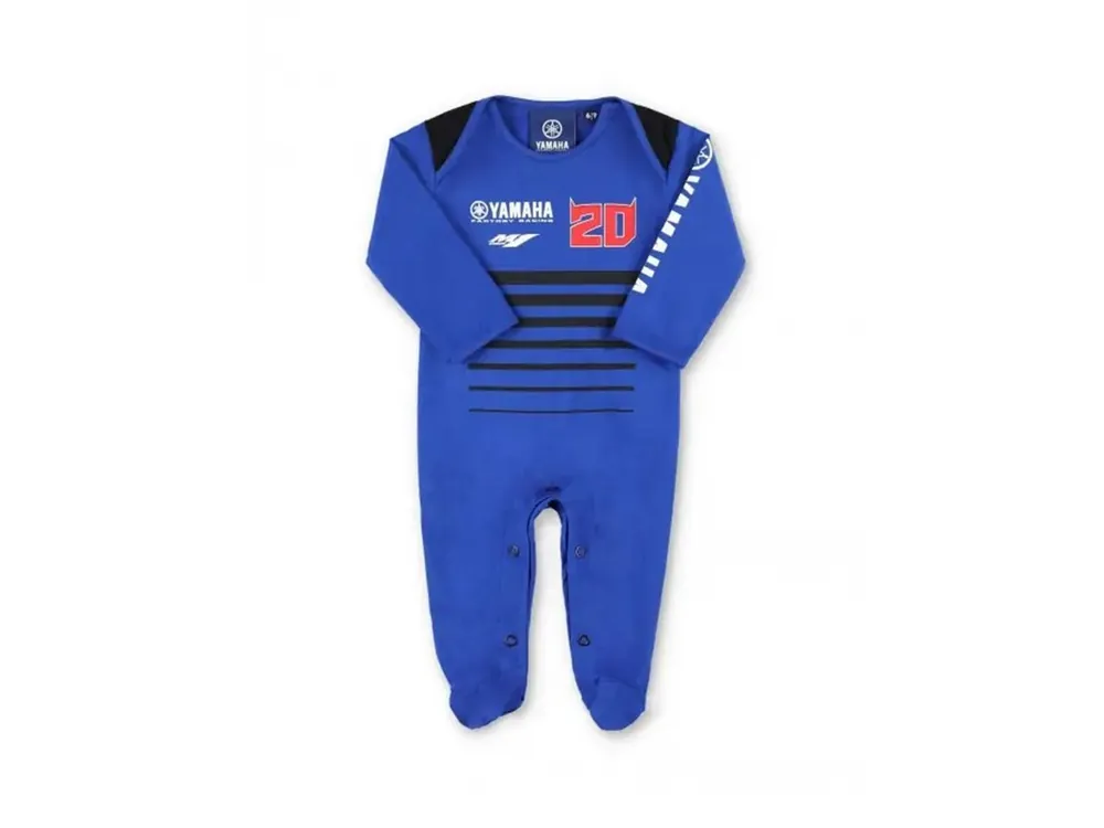 2383901 TUTINA BAMBINO NEONATO UFFICIALE YAMAHA FABIO QUARTARARO 20-3/6 - Ordinabile Ultime Pezzi