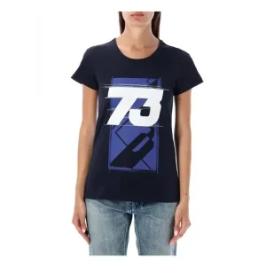 2332003 T-SHIRT DONNA UFFICIALE ALEX MARQUEZ 73-XS - Ordinabile Occasione