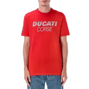 2436017 T-SHIRT UFFICIALE DUCATI CORSE ROSSA-S    - Ordinabile Saldi