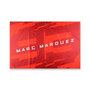 Promozione 2553009 BANDIERA UFFICIALE MARC MARQUEZ 93 PATTERN RETTANGOLI-