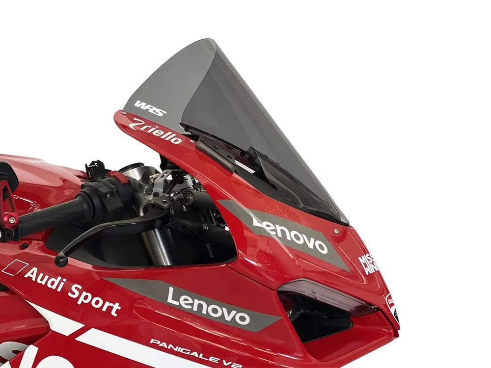 CUPOLINO RACE ALTO WRS FUME' SCURO +45MM DUCATI PANIGALE V4 / S 2018-2019- Ordina Subito