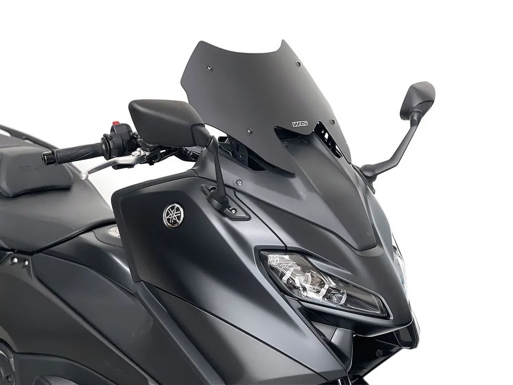 CUPOLINO SPORT NERO OPACO WRS YAMAHA T-MAX 560 2022-2024- Reso Gratuito