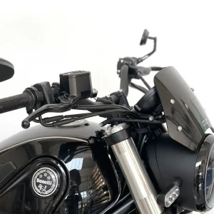 CUPOLINO SPORT NERO LUCIDO WRS BENELLI LEONCINO 500 2017-2024- Compra Adesso