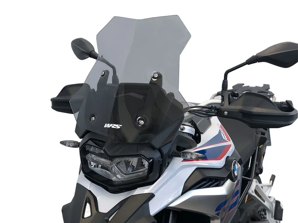 CUPOLINO WRS CAPONORD FUME' + KIT MONTAGGIO BMW F 900 GS ADVENTURE 2024- Esclusivo
