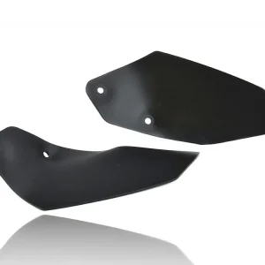 Professionale COPPIA DEFLETTORI MAGGIORATI WRS NERO OPACO BMW R 1250 GS ADVENTURE 2018-2023-