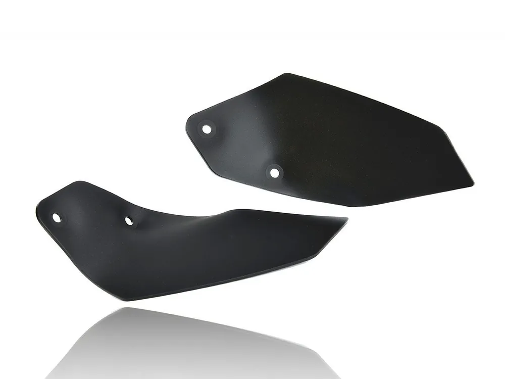 Professionale COPPIA DEFLETTORI MAGGIORATI WRS NERO OPACO BMW R 1250 GS ADVENTURE 2018-2023-