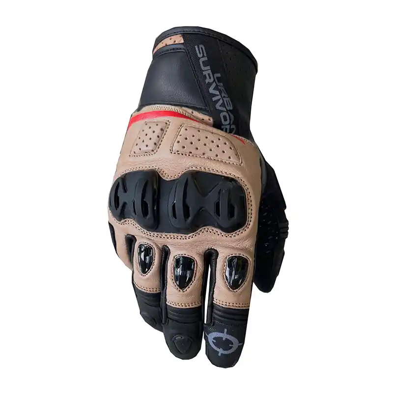 Esclusivo Guanti Berik Urban Survivor nero khaki-S
