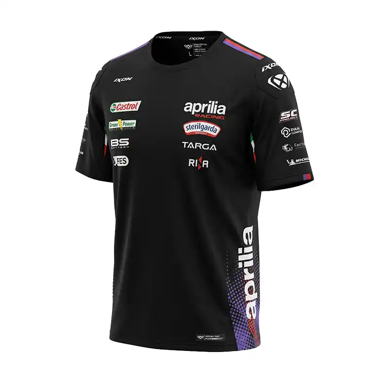 Occasione T Shirt Ixon TS1 Aprilia 26 nero viola-S