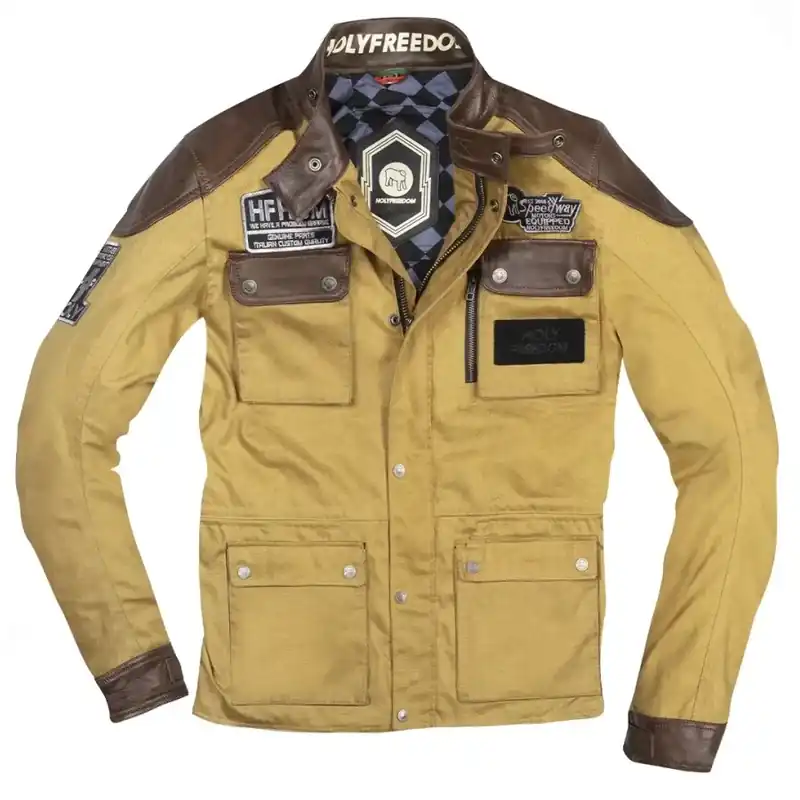 Giacca Holyfreedom Quattro Waxed Evo Havana-S Vendita Finale