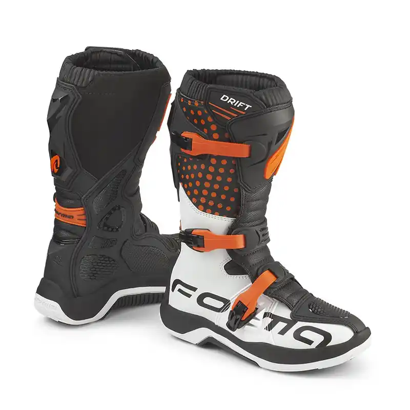 Stivali bimbo Forma Drift nero arancio bianco-32 Super Prezzo