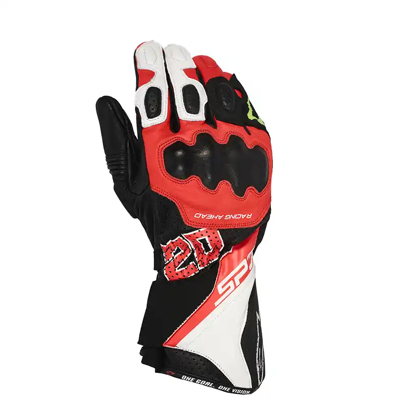 Promozione Esclusiva Guanti Alpinestars FQ20 SP-3 Monster rosso-S