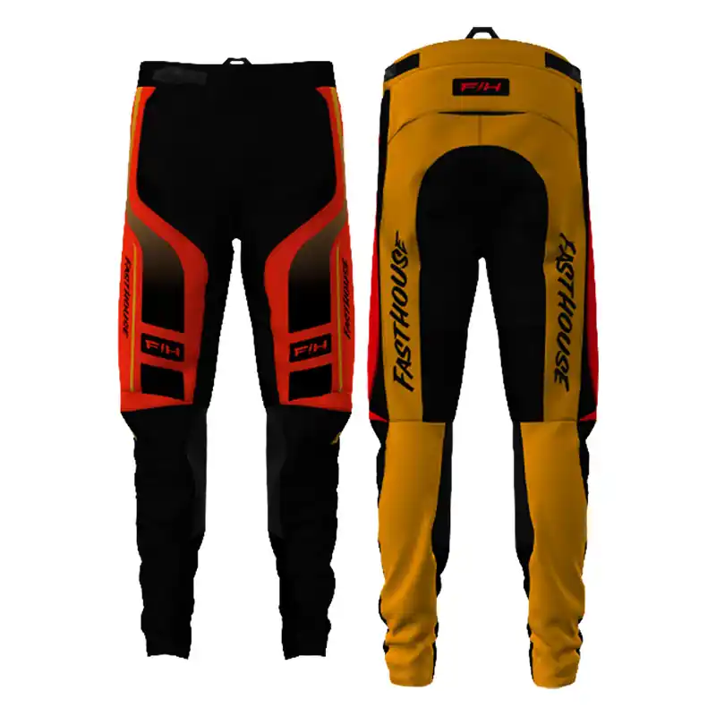 Nuovo Arrivo Pantalon Fasthouse Elrod React rosso-34