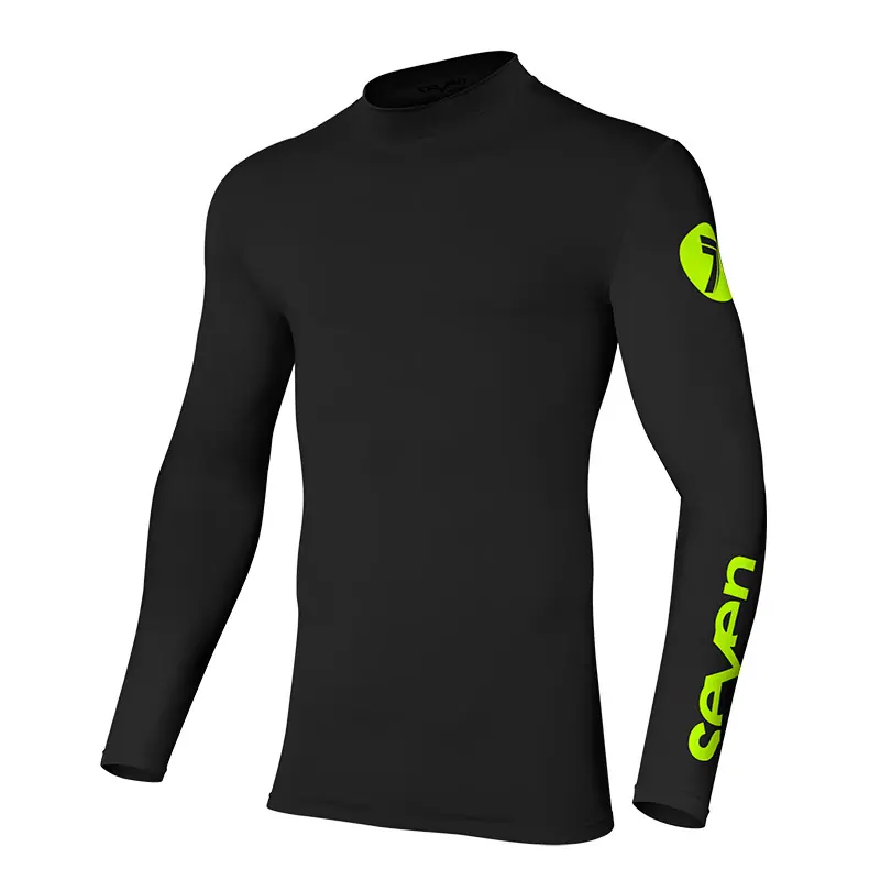 Ultima Occasione Maglia Seven MX Zero Compression nero giallo-M
