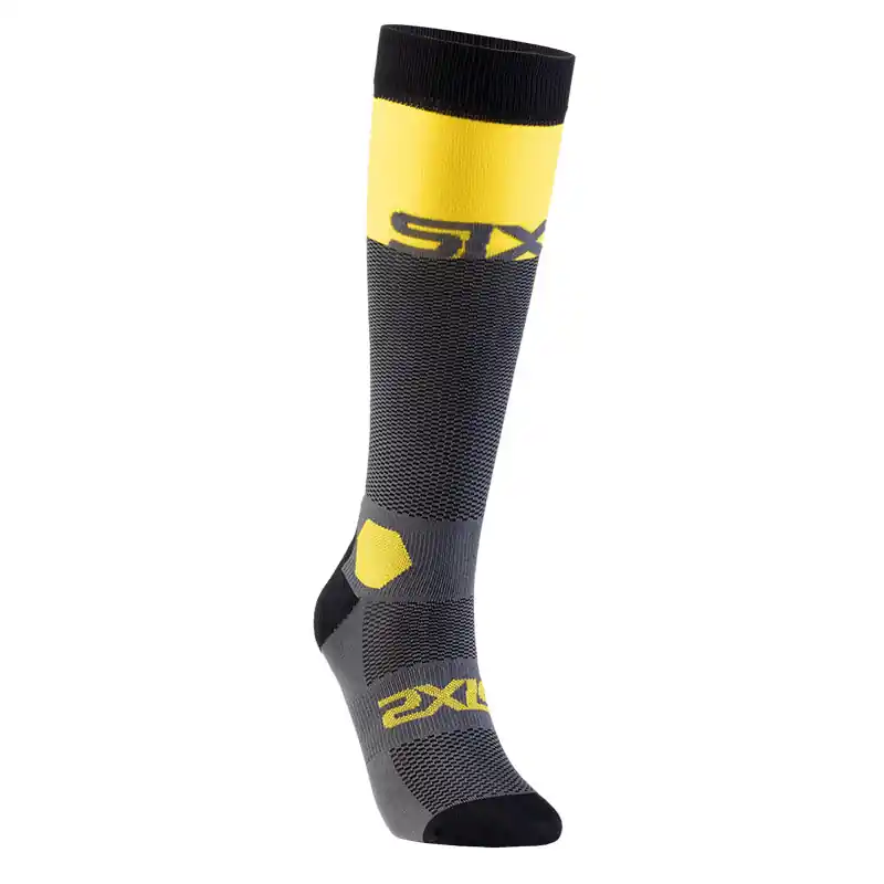 Calze Six2 Long Racing V2 giallo-S Più Venduto