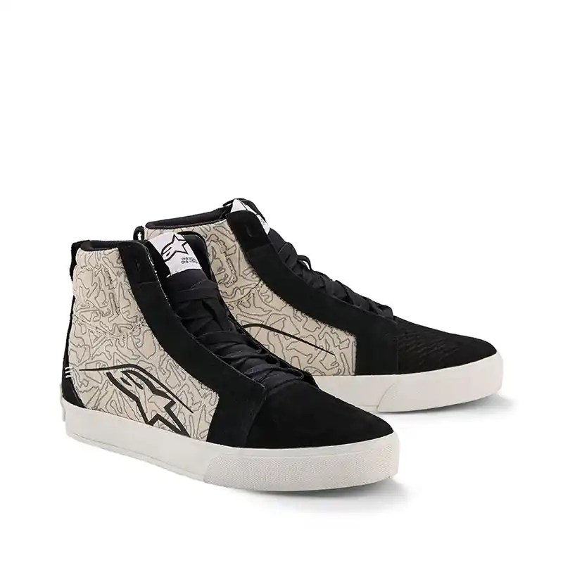 Affare Scarpe Alpinestars Ride-63 Canvas nero grigio-9,5