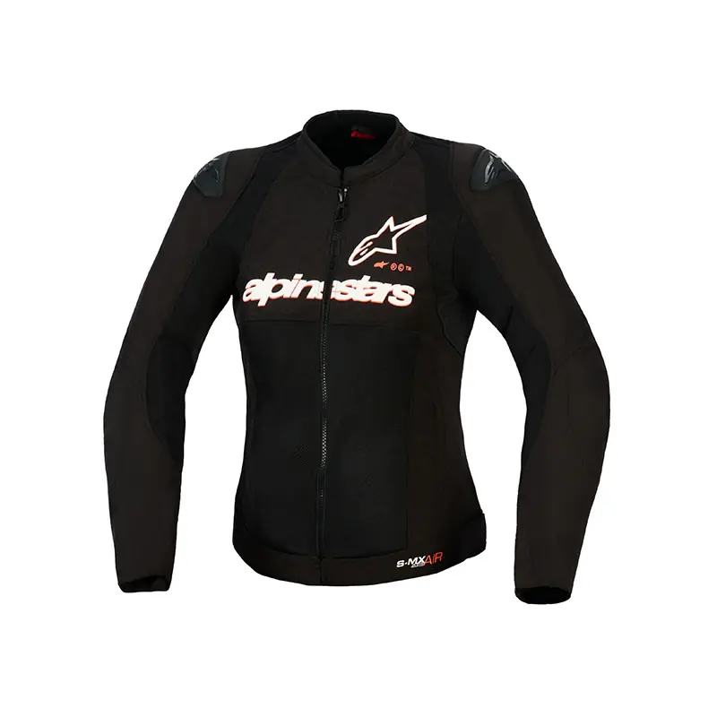 Giacca Alpinestars Stella SMX Air nero bianco rosso-XS Ordina Subito